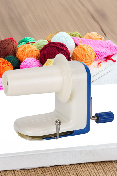 Hand Operated Yarn Ball Winder – Table Clamp Wool Winding Tool